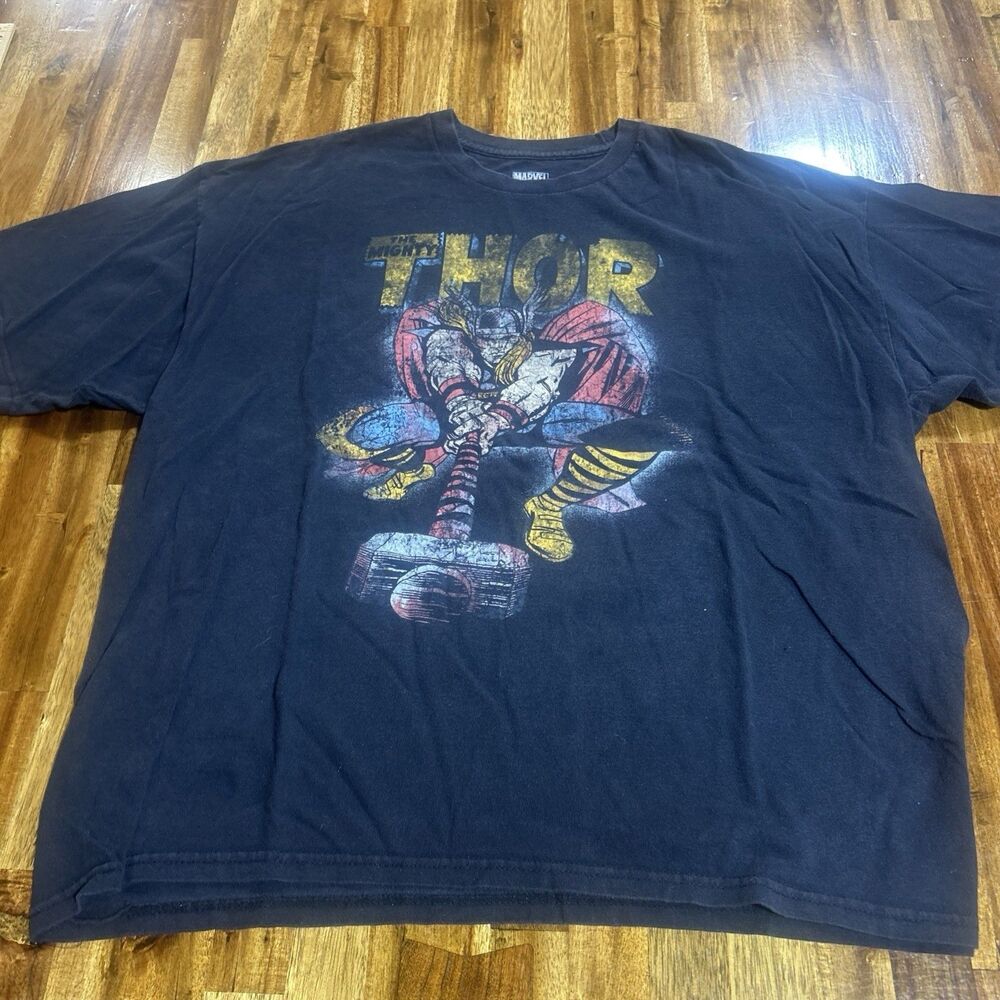 Lot of 5 Marvel T Shirts Deadpool  X-Men Thor Iron Man Captain America Size XL - Picture 6 of 6